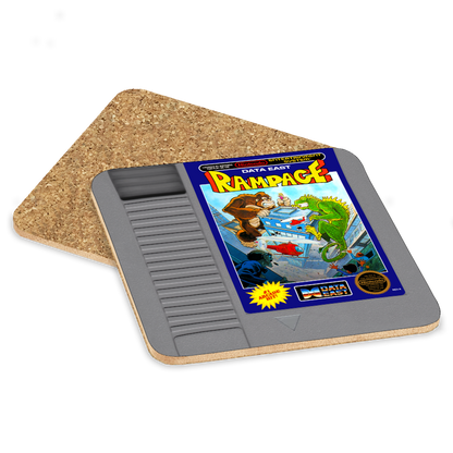 Rampage NES Drink Coaster