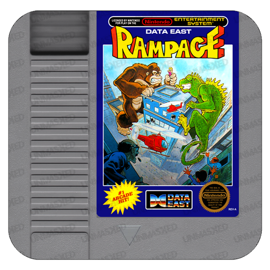 Rampage NES Drink Coaster