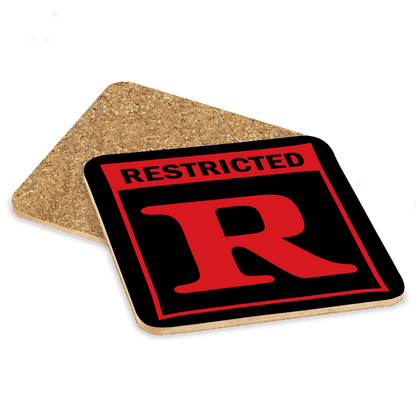 Rated R Drink Coaster
