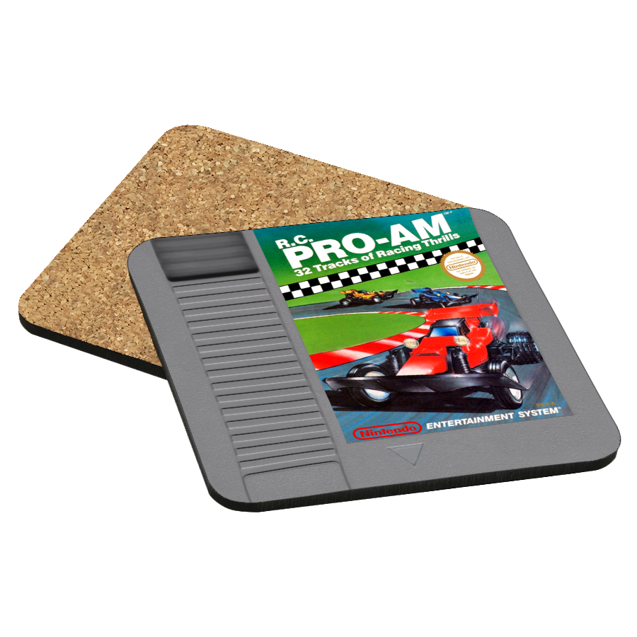 R.C. Pro-Am NES Drink Coaster