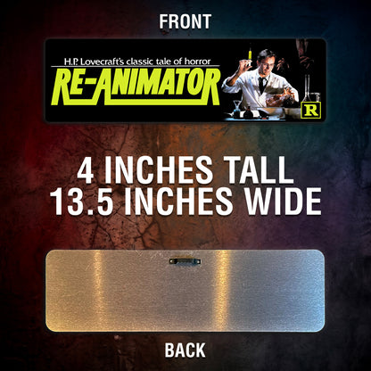 Re-Animator Aluminum Street Sign