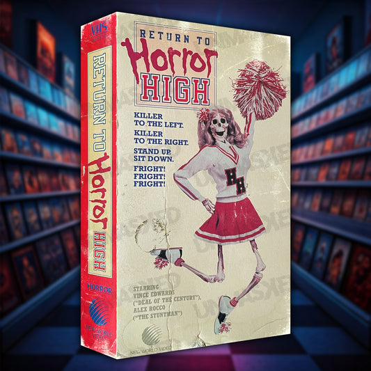 Return to Horror High Supersized VHS Wall Art