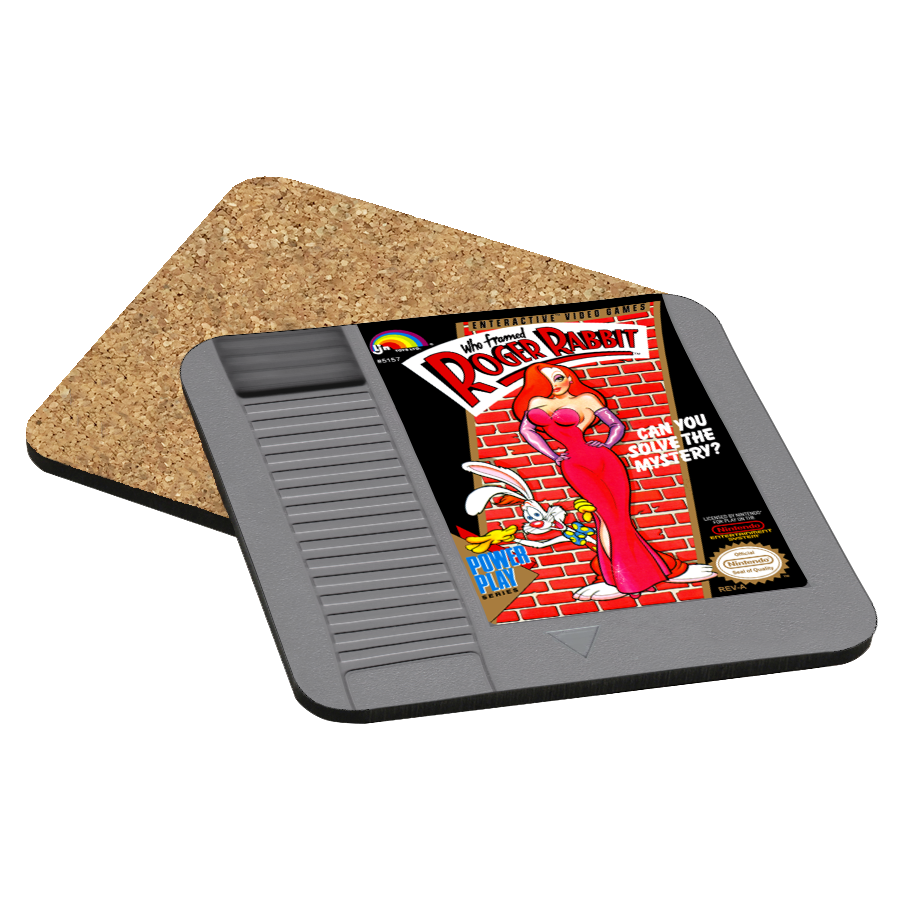 Who Framed Roger Rabbit NES Drink Coaster