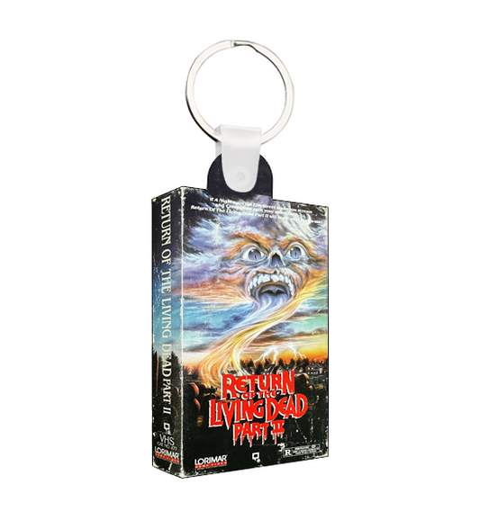 Return of the Living Dead 2 Mini VHS Keychain