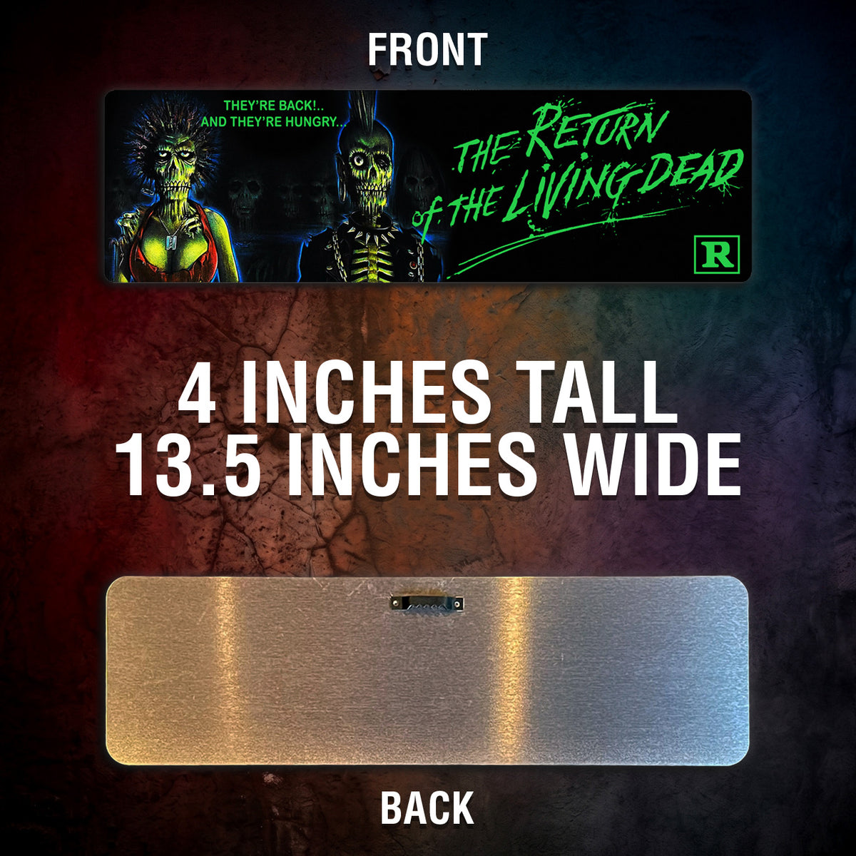 Return of the Living Dead Aluminum Street Sign
