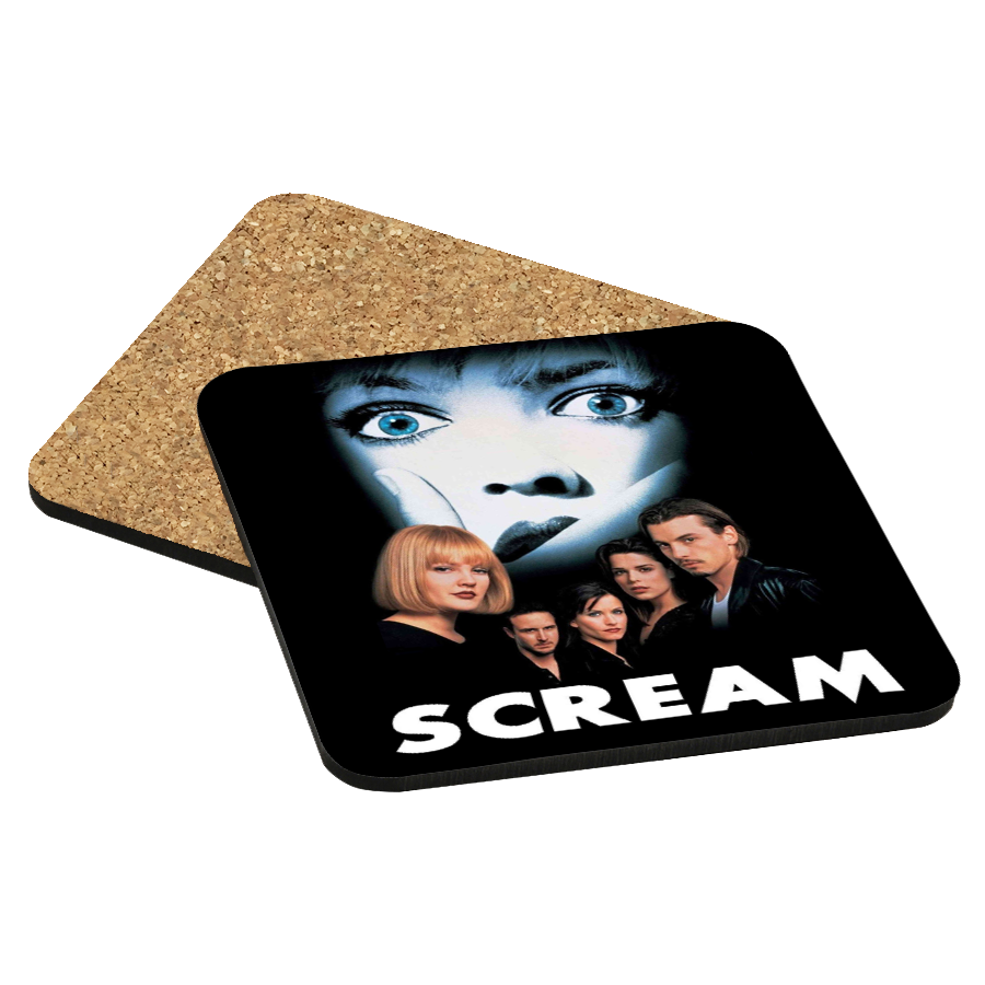 Scream Drink Coaster