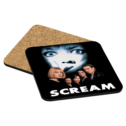 Scream Drink Coaster