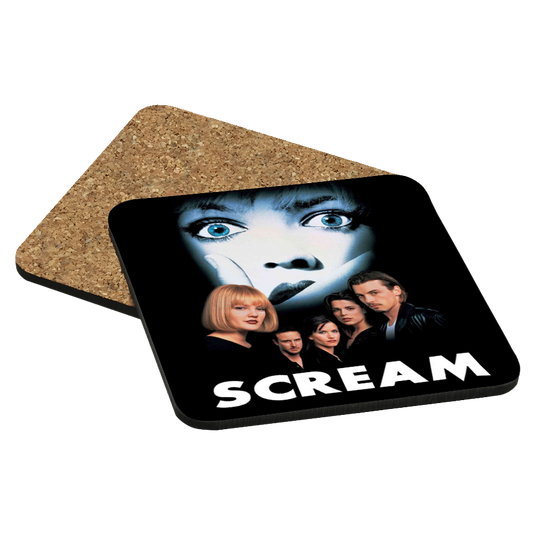 Scream Drink Coaster