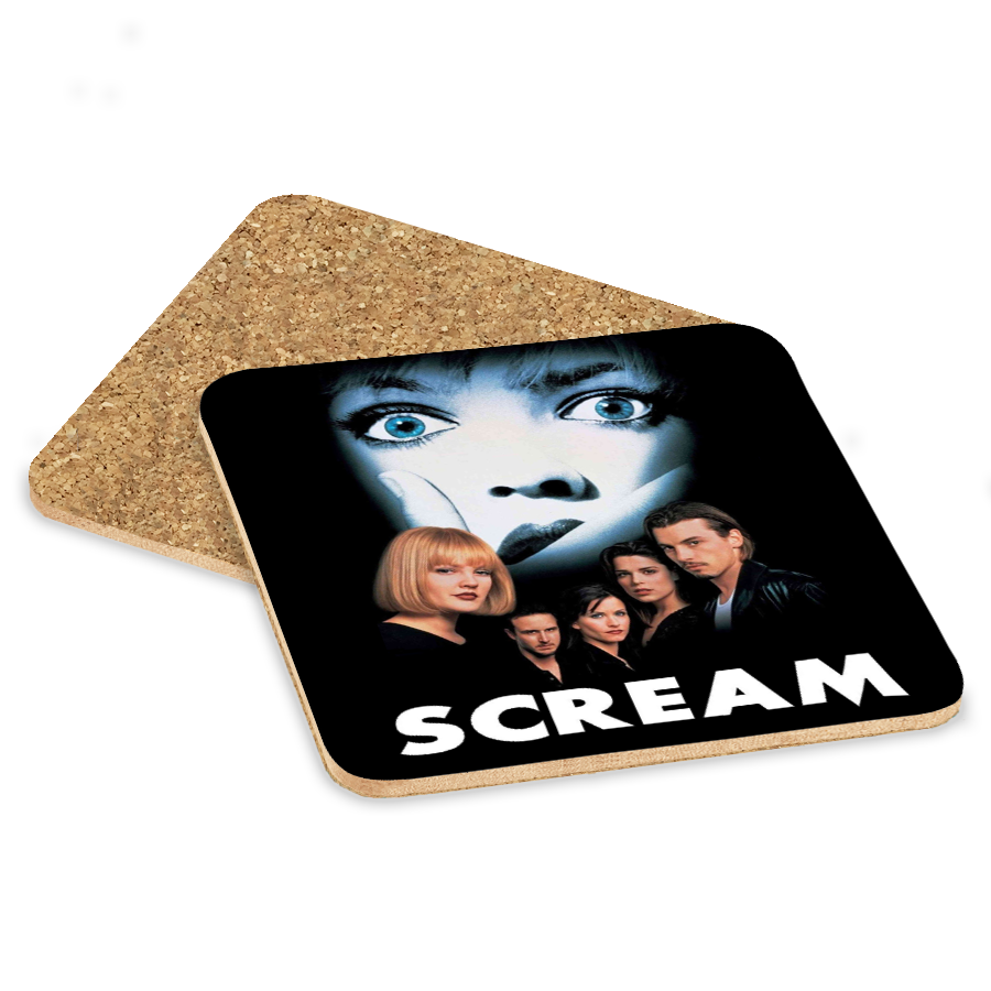Scream Drink Coaster