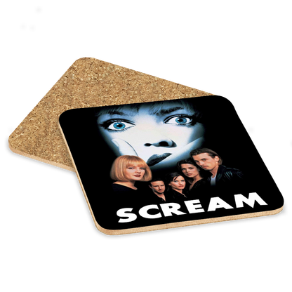 Scream Drink Coaster