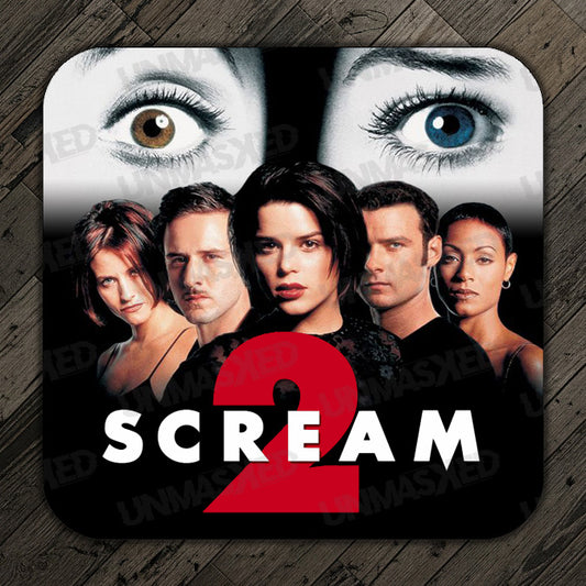 Scream 2 Drink Coaster