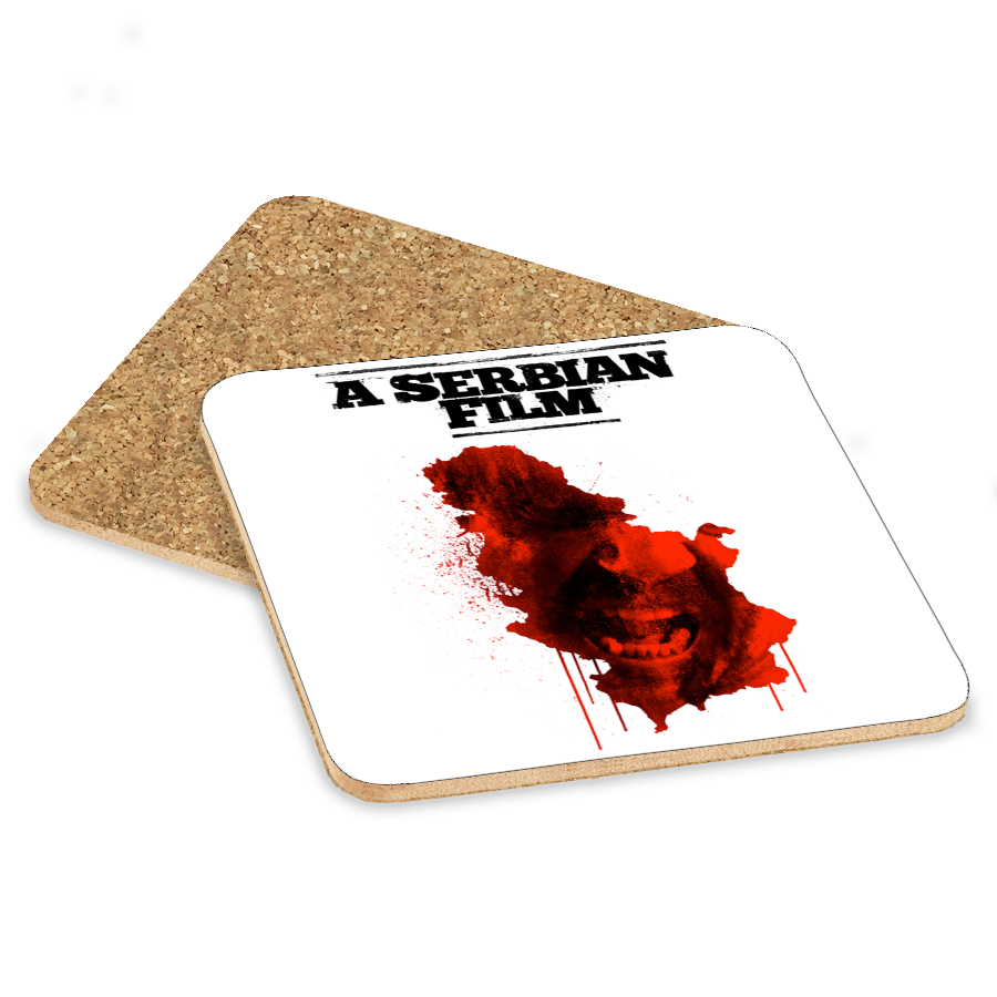 A Serbian Film Drink Coaster