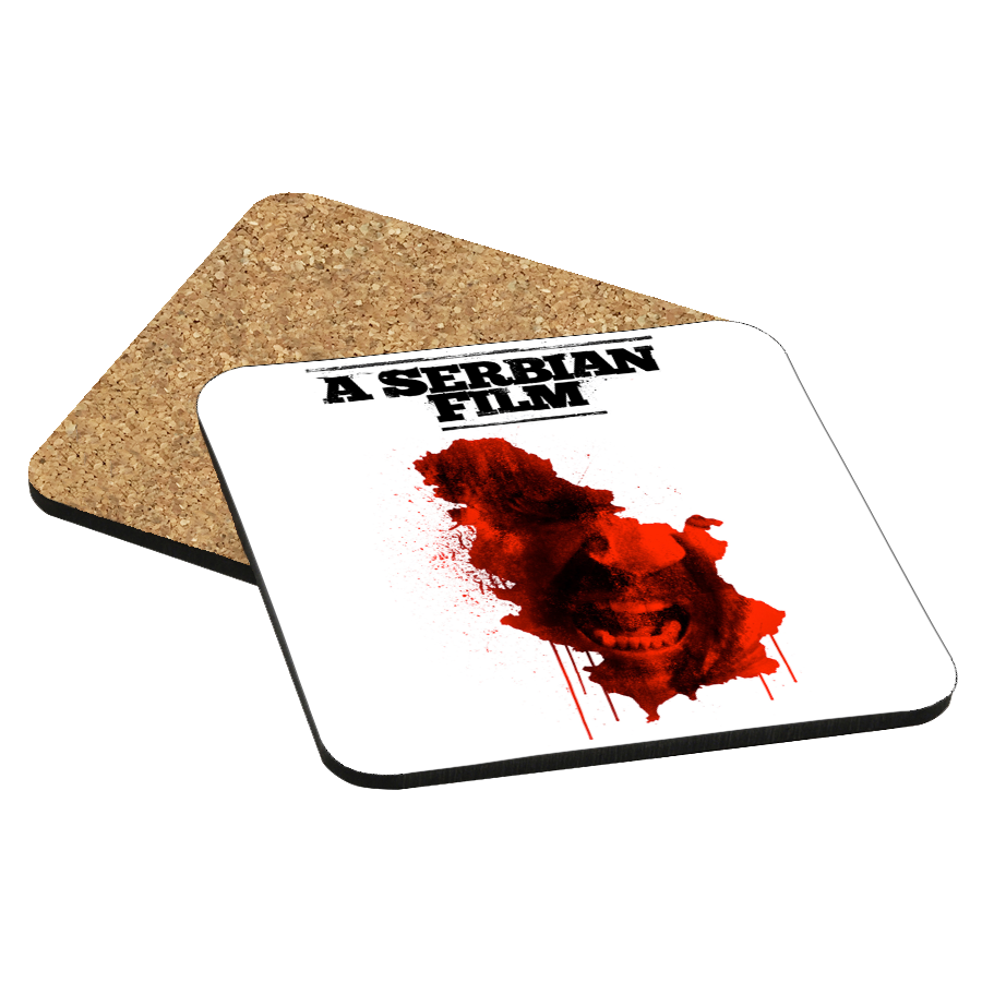 A Serbian Film Drink Coaster
