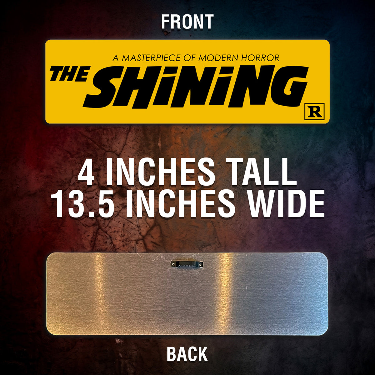 The Shining Aluminum Street Sign