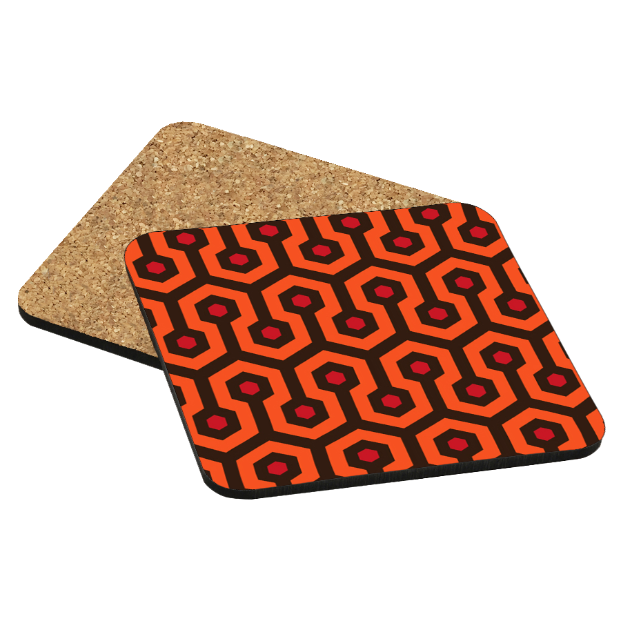 The Shining Carpet Drink Coaster