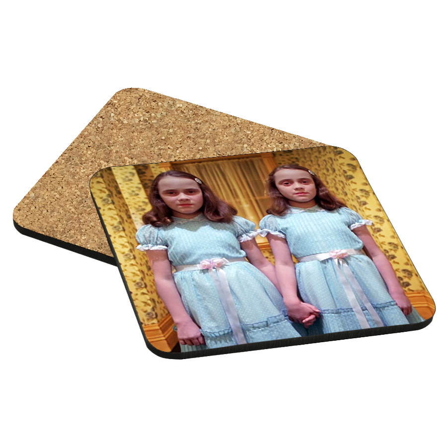 The Shining Twins Drink Coaster