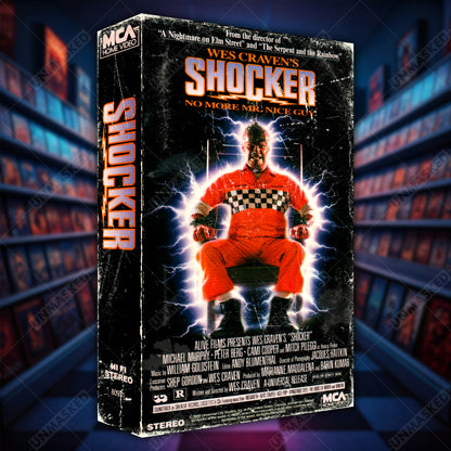 Shocker Supersized VHS Wall Art