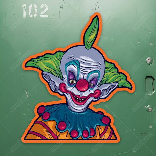 Killer Klowns Shorty Sticker