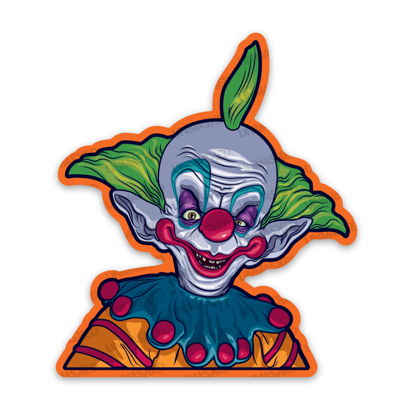 Killer Klowns Shorty Sticker