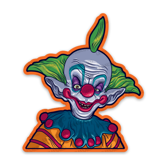 Killer Klowns Shorty Sticker