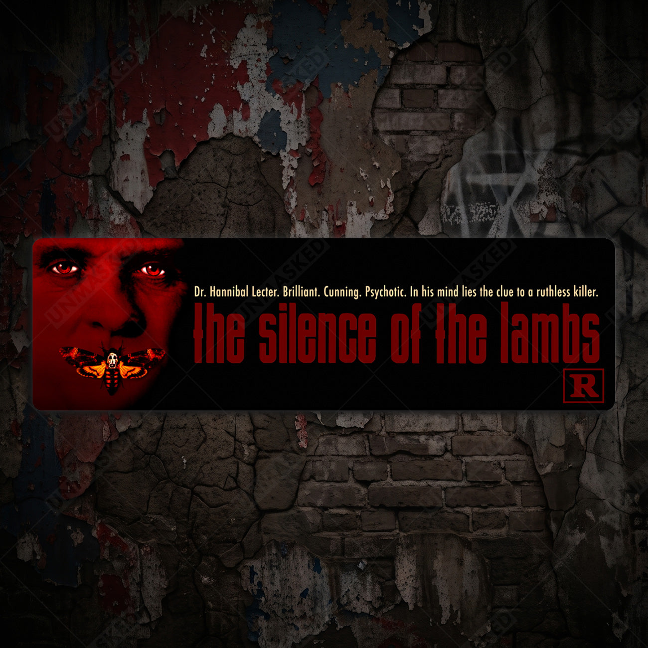 Silence of the Lambs Aluminum Street Sign