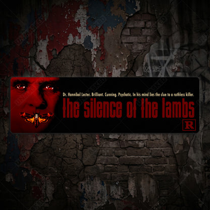 Silence of the Lambs Aluminum Street Sign