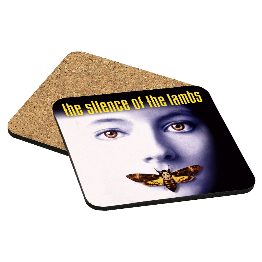 Silence of the Lambs Drink Coaster