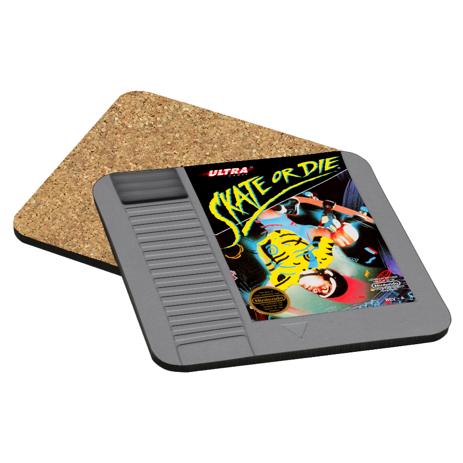Skate or Die NES Drink Coaster