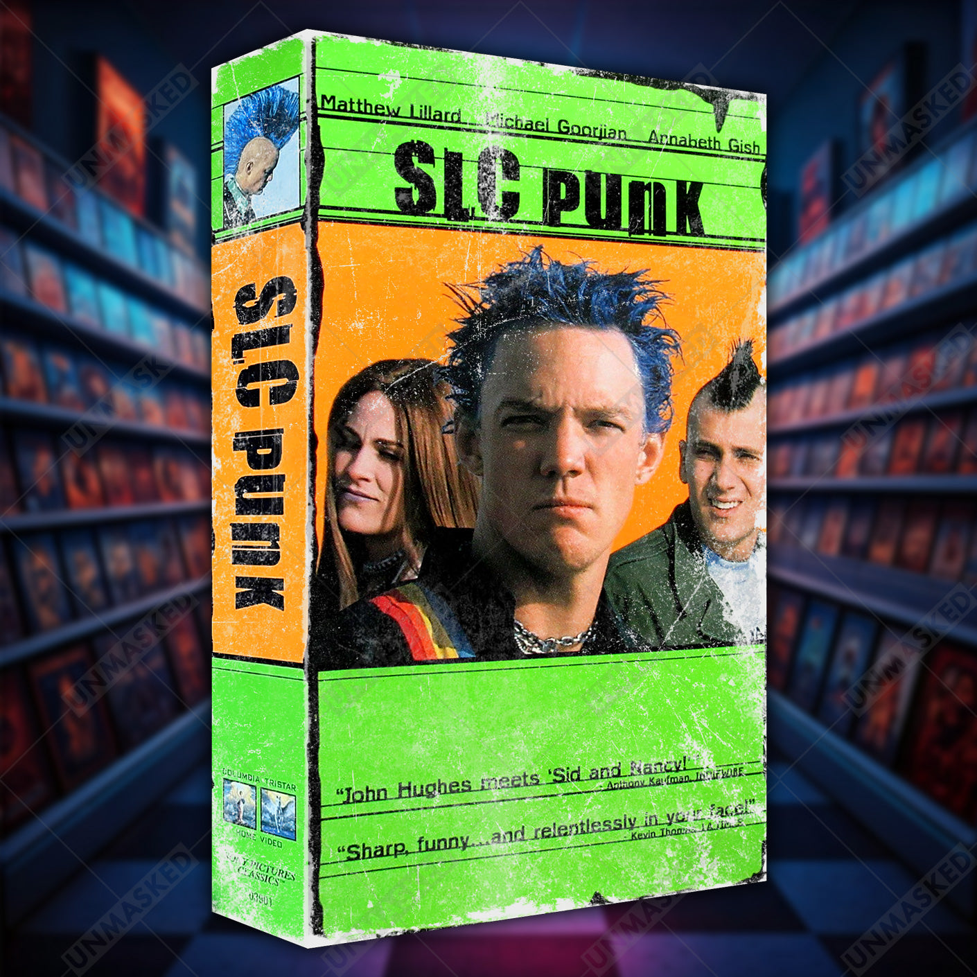 SLC Punk Supersized VHS Wall Art