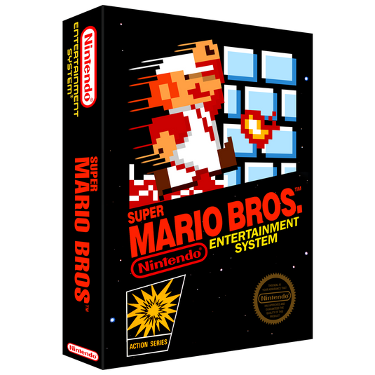Super Mario Bros Oversized NES Plaque