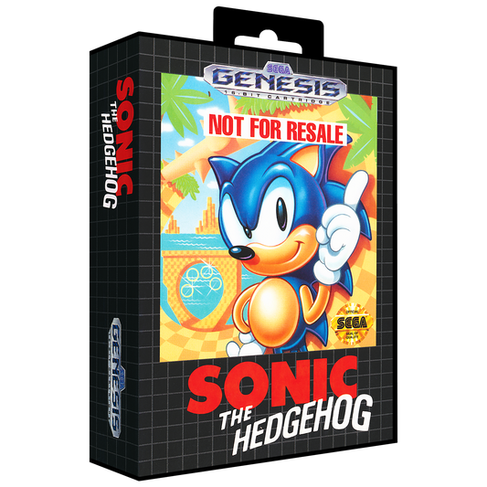Sonic the Hedgehog Oversized Genesis Plaque