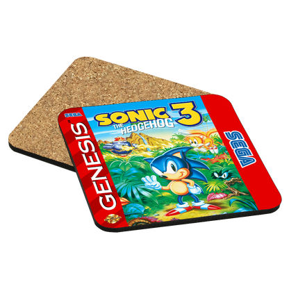 Sonic the Hedgehog 3 Genesis Drink Coaster