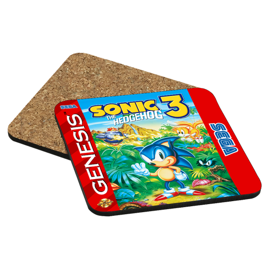 Sonic the Hedgehog 3 Genesis Drink Coaster