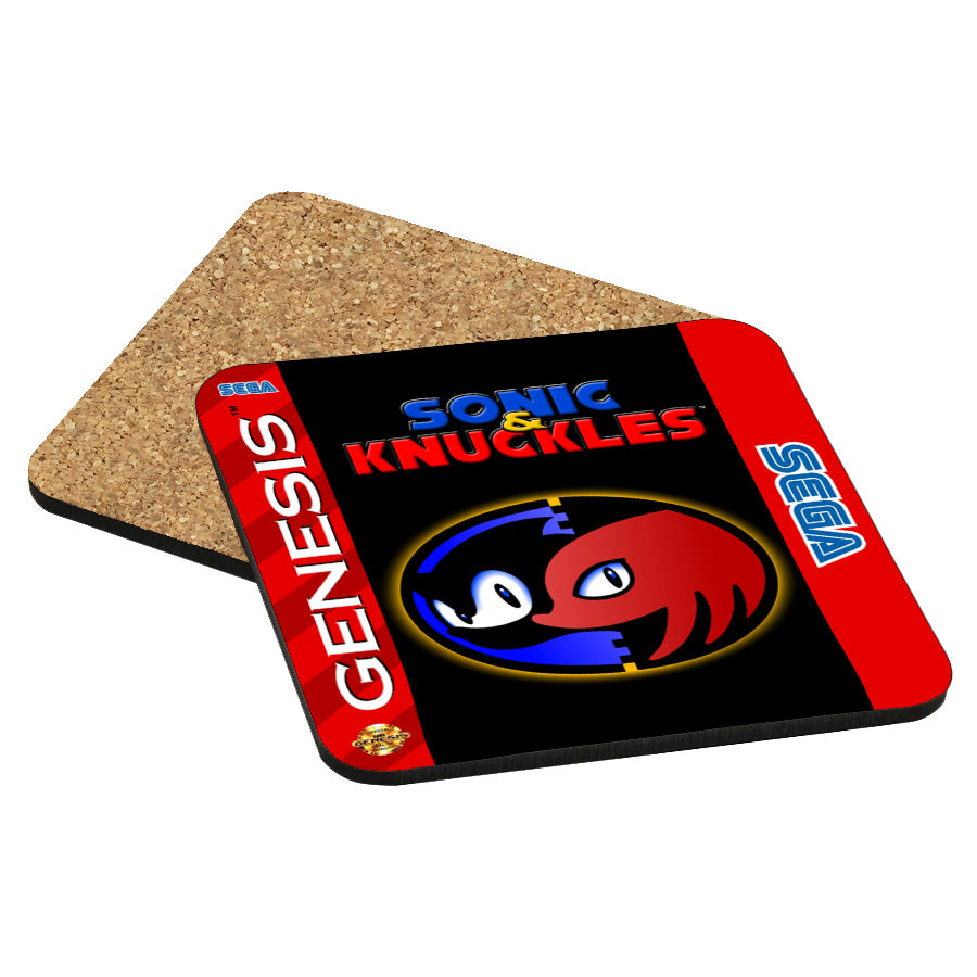 Sonic & Knuckles Genesis Drink Coaster
