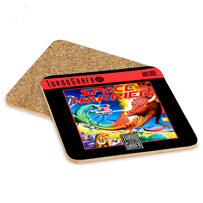 Space Harrier TurboGrafx-16 Drink Coaster