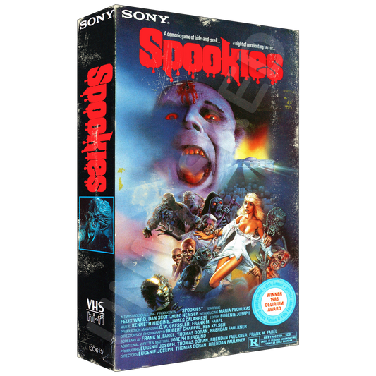 Spookies Oversized VHS Plaque