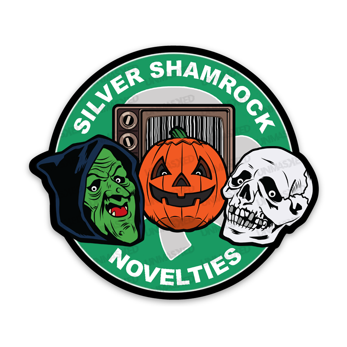 Silver Shamrock Novelties Sticker