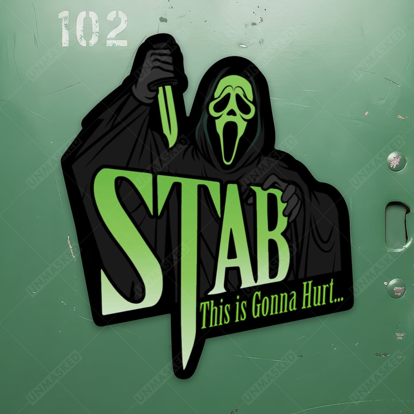 Stab Sticker