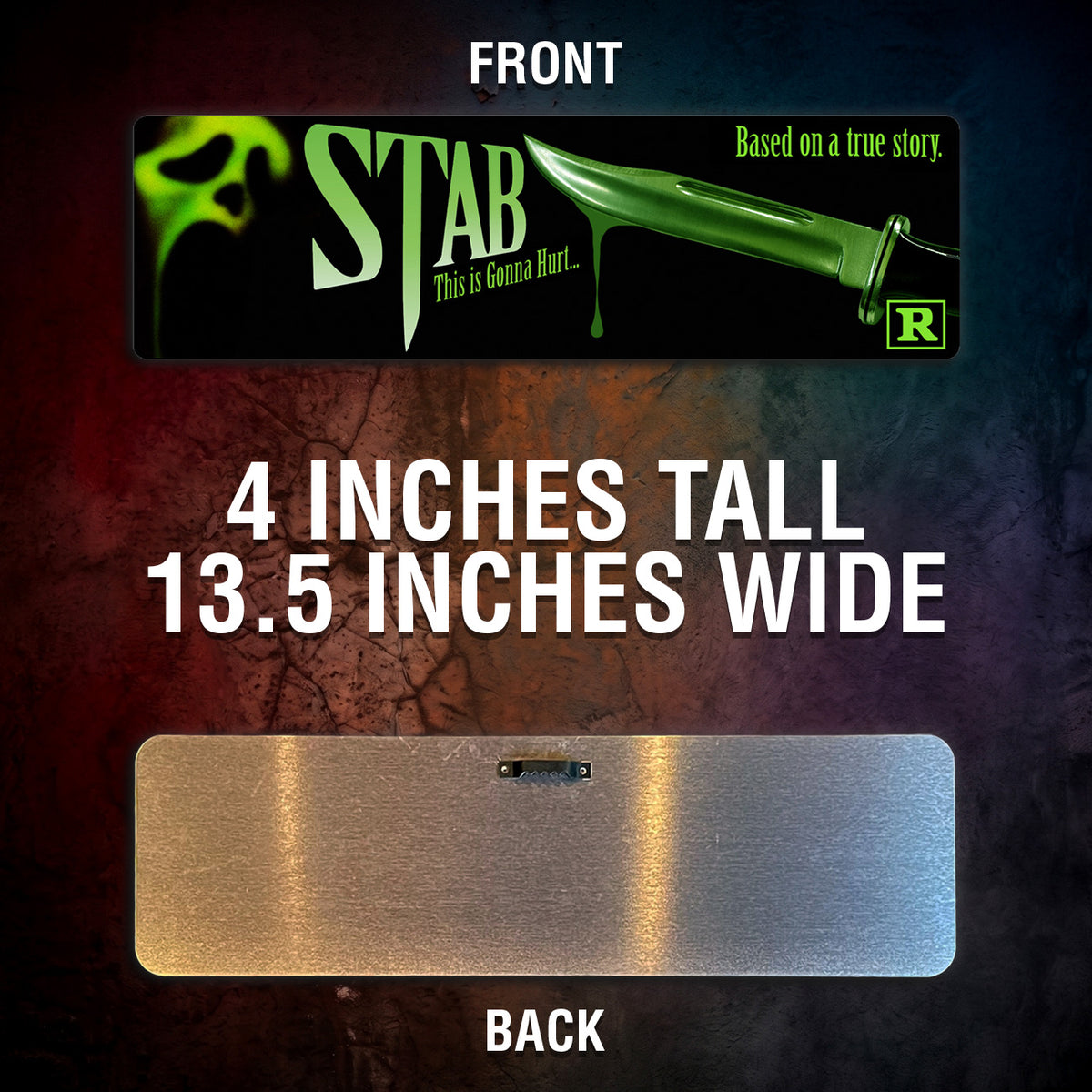 Stab Aluminum Street Sign