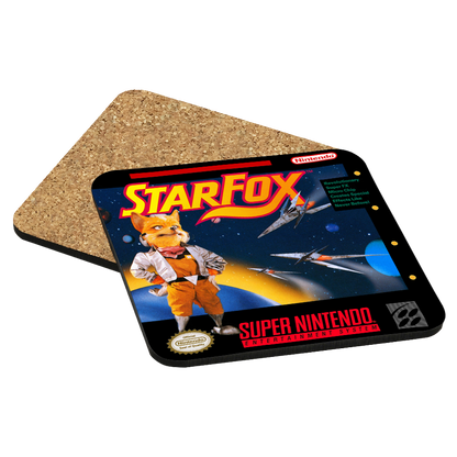 Star Fox SNES Drink Coaster