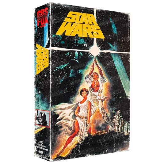 Star Wars Oversized VHS Plaque