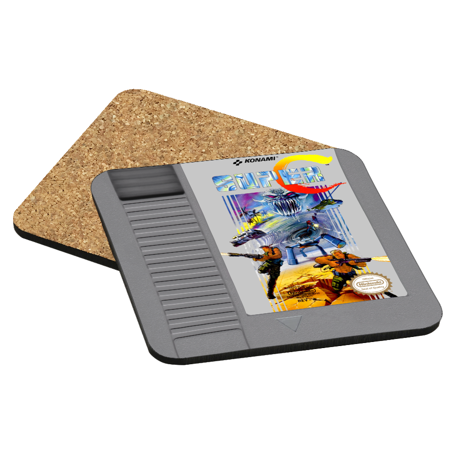 Super C NES Drink Coaster