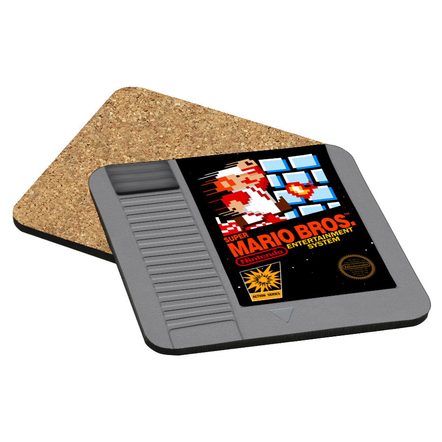 Super Mario Bros NES Drink Coaster