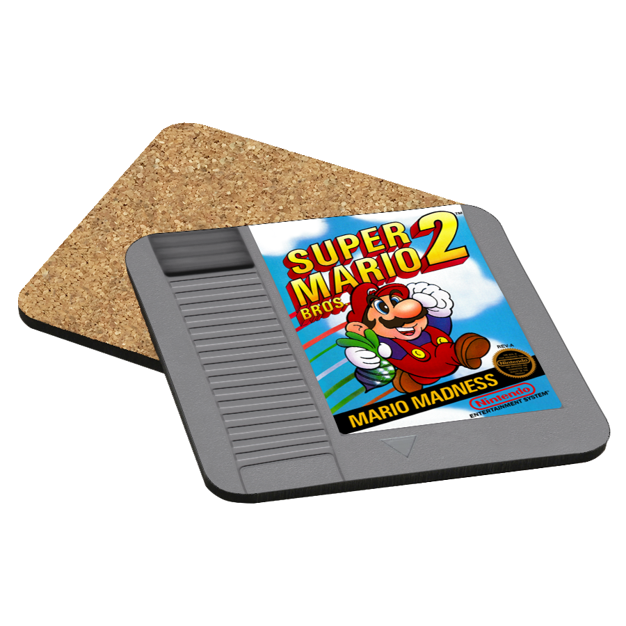 Super Mario Bros 2 NES Drink Coaster