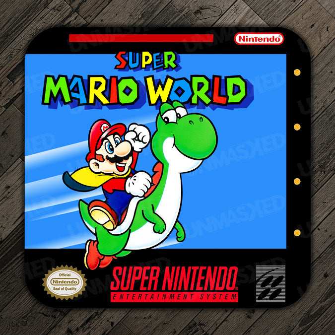 Super Mario World SNES Drink Coaster