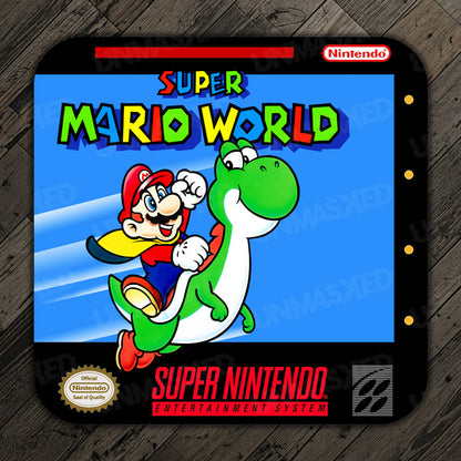 Super Mario World SNES Drink Coaster