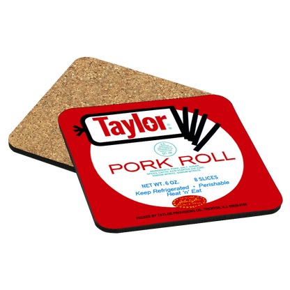Taylor Ham Pork Roll Drink Coaster