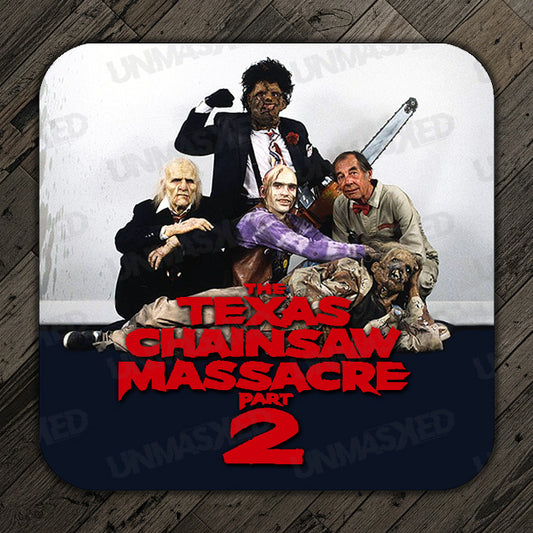 Texas Chainsaw Massacre 2 Drink Coaster