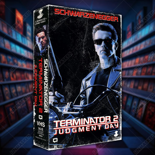Terminator 2 Supersized VHS Wall Art