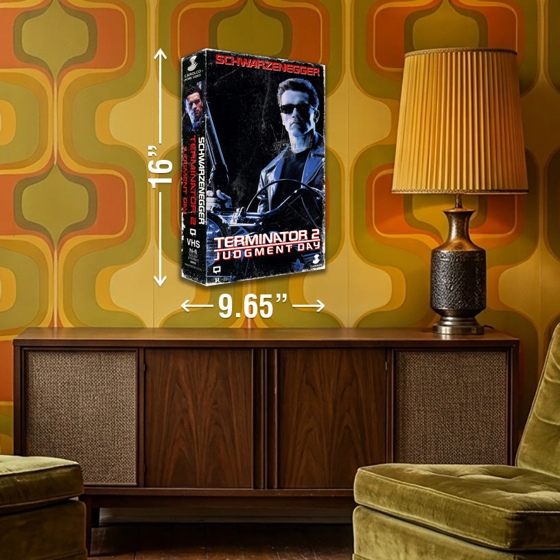 Terminator 2 Supersized VHS Wall Art